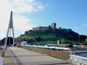 Suel Castle & pedestrian bridge. Castle Sohail & Surrounds Walking Tour​.